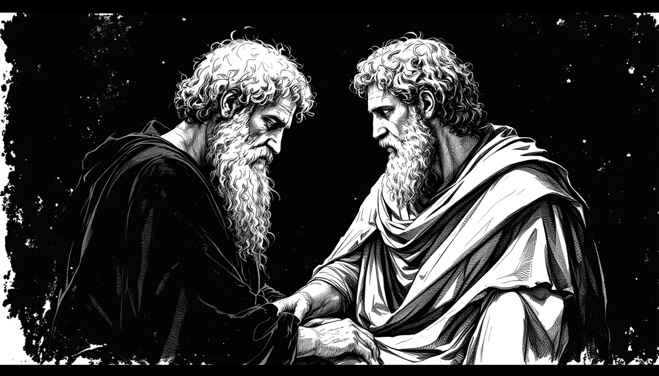 Plato and Aristotle